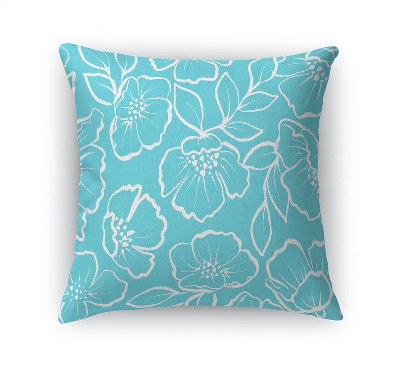 DOGWOOD SKETCH POOL Accent Pillow By Kavka Designs