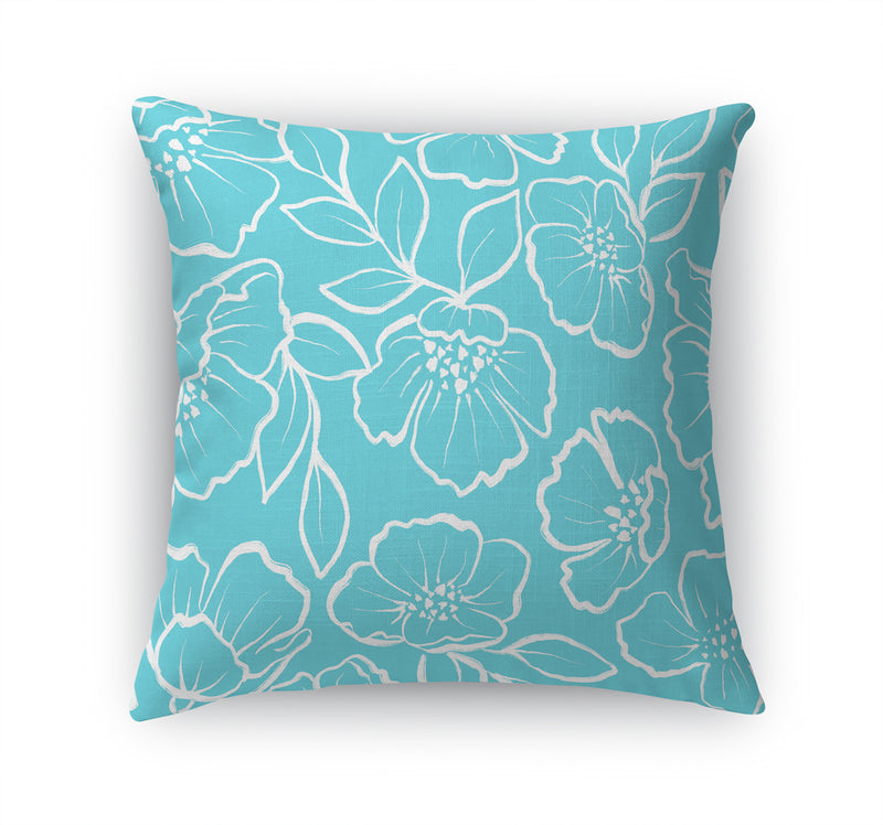 DOGWOOD SKETCH POOL Accent Pillow By Kavka Designs