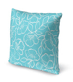 DOGWOOD SKETCH POOL Accent Pillow By Kavka Designs