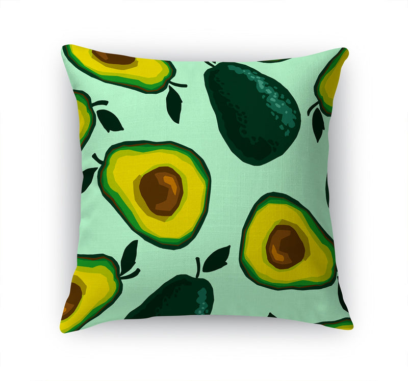 AVOCADO PARTY Accent Pillow By Kavka Designs