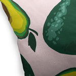 AVOCADO PARTY PINK Accent Pillow By Kavka Designs