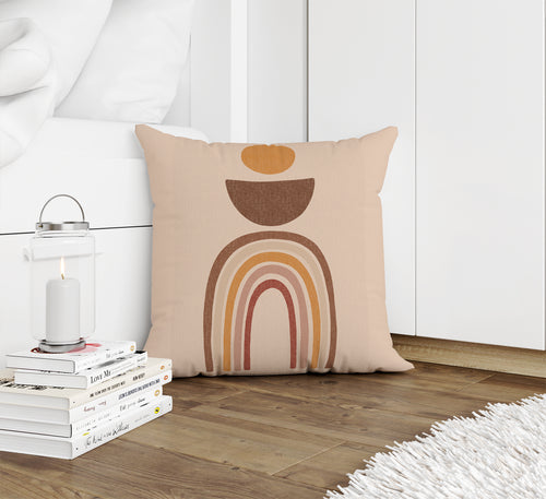 BOHO STACKED RAINBOW Accent Pillow By Kavka Designs