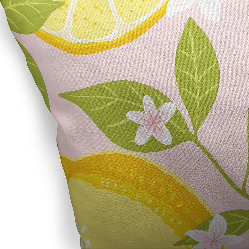 LEMON DAYS Accent Pillow By Kavka Designs