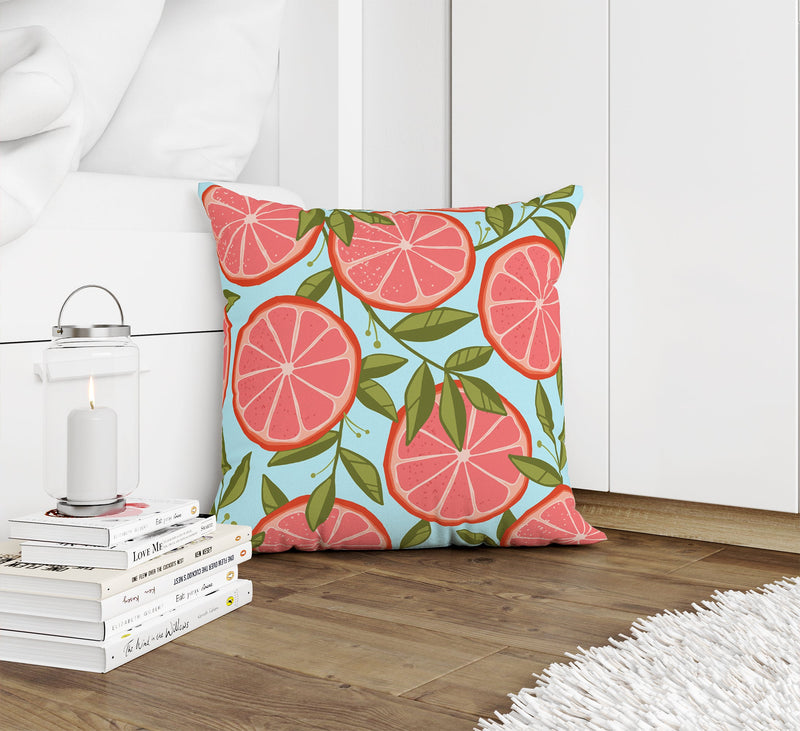 RUBY RED GRAPEFRUIT Accent Pillow By Kavka Designs