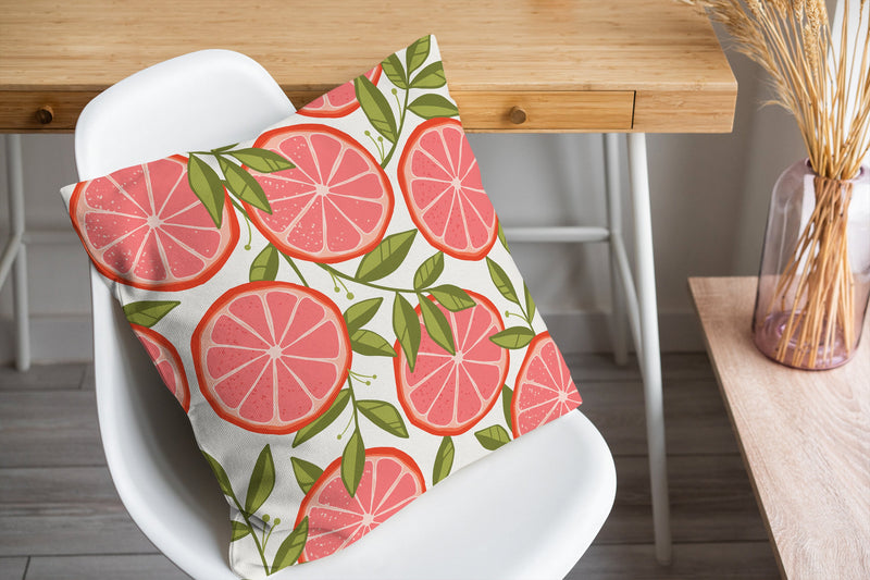 RUBY RED GRAPEFRUIT Accent Pillow By Kavka Designs