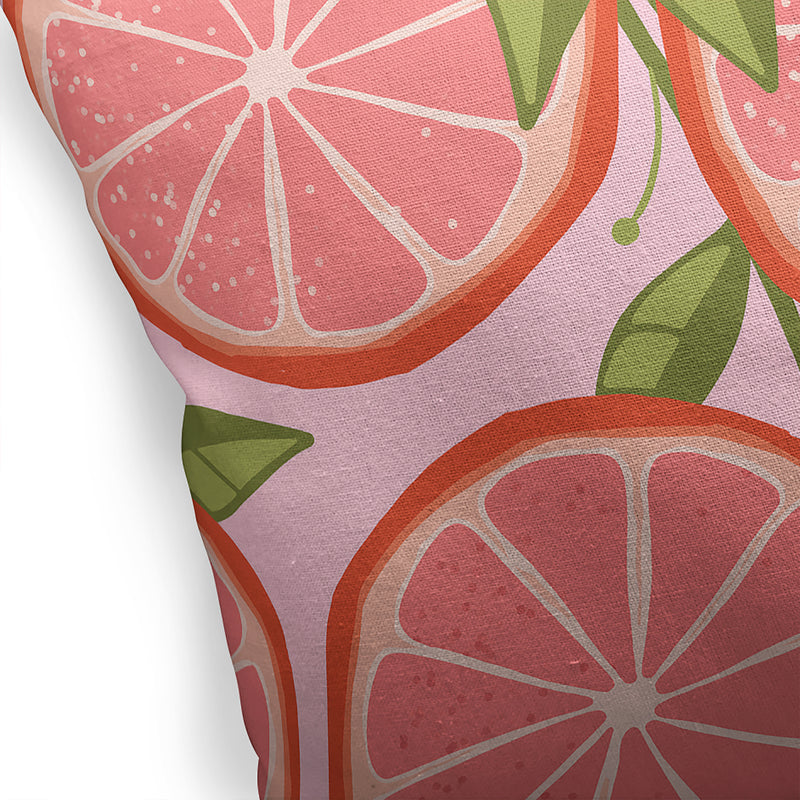 RUBY RED GRAPEFRUIT Accent Pillow By Kavka Designs