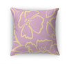 DOGWOOD SKETCH LAVENDER Accent Pillow By Kavka Designs