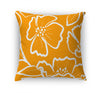 DOGWOOD SKETCH ORANGE Accent Pillow By Kavka Designs