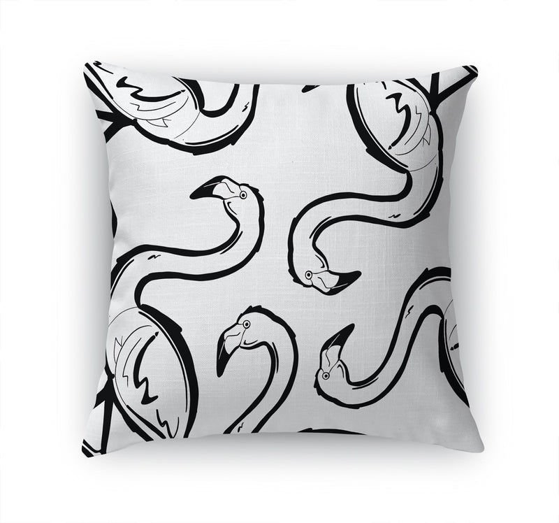 FLAMINGO MINGLE Accent Pillow By Kavka Designs