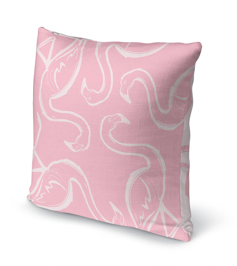 FLAMINGO MINGLE Accent Pillow By Kavka Designs