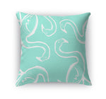 FLAMINGO MINGLE MINT Accent Pillow By Kavka Designs