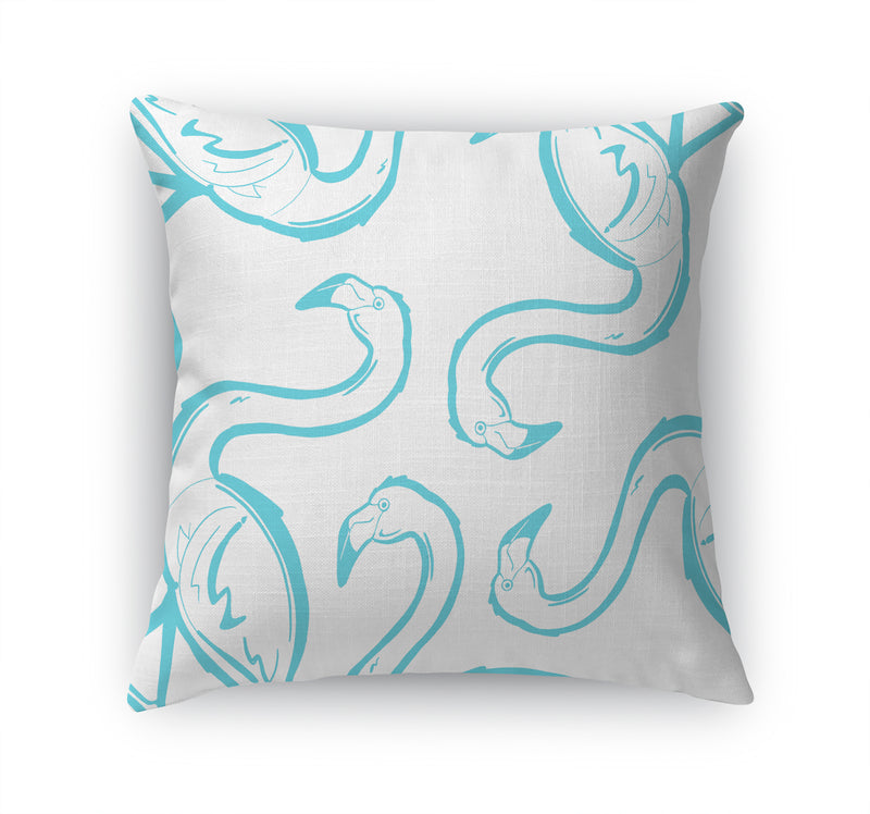 FLAMINGO MINGLE Accent Pillow By Kavka Designs