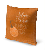 AUTUMN SKIES Accent Pillow By Kavka Designs