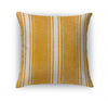 COASTAL STRIPED AMBER Accent Pillow By Kavka Designs