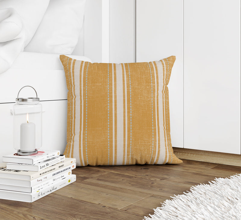 COASTAL STRIPED Accent Pillow By Kavka Designs