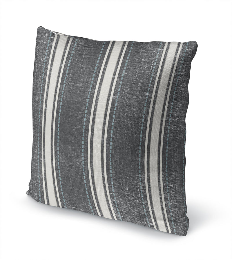 COASTAL STRIPED Accent Pillow By Kavka Designs