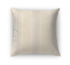 COASTAL STRIPED NATURAL Accent Pillow By Kavka Designs