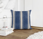 COASTAL STRIPED Accent Pillow By Kavka Designs