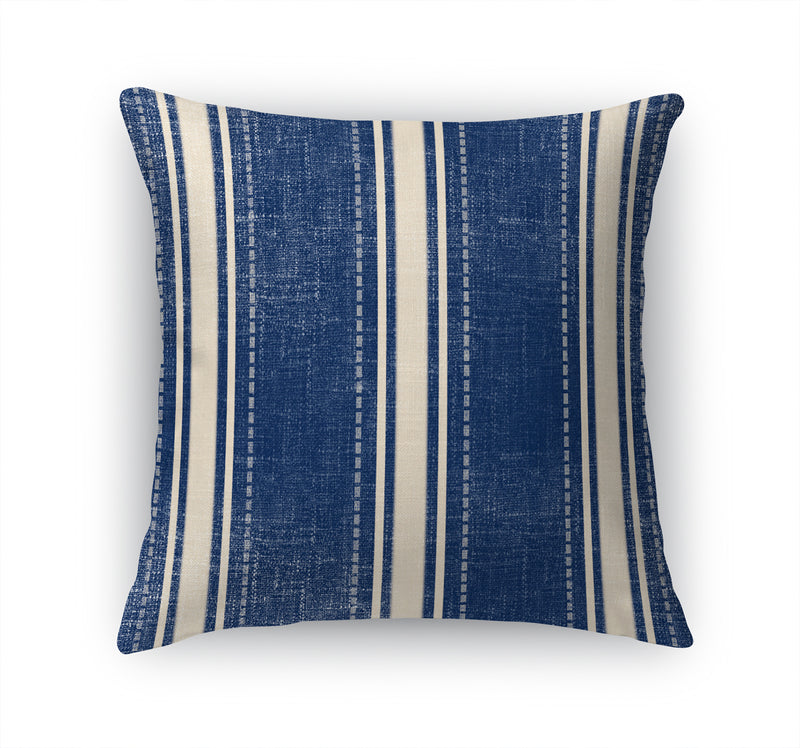 COASTAL STRIPED Accent Pillow By Kavka Designs