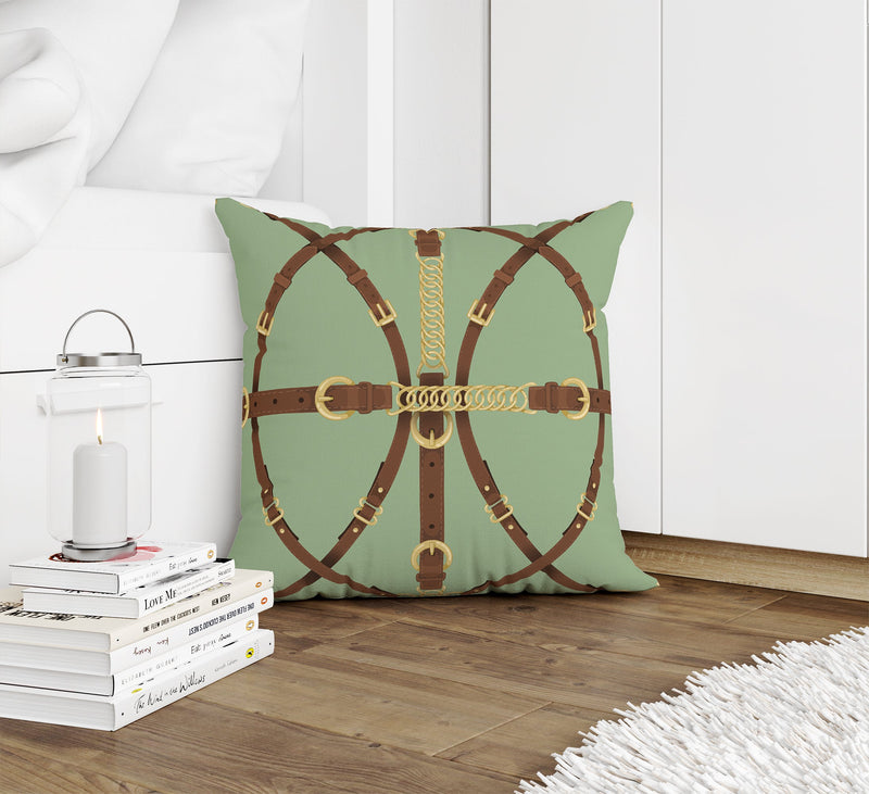 STRAP HAPPY Accent Pillow By Kavka Designs