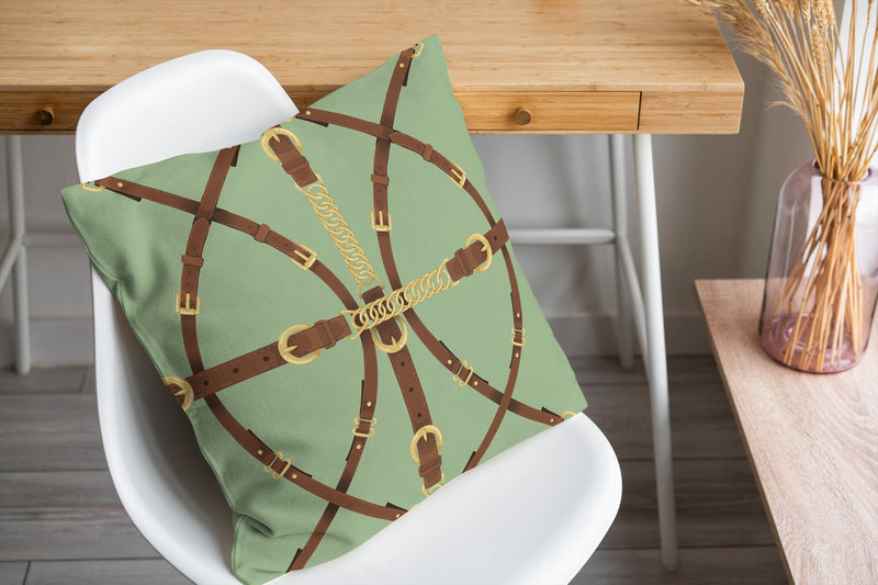 STRAP HAPPY Accent Pillow By Kavka Designs