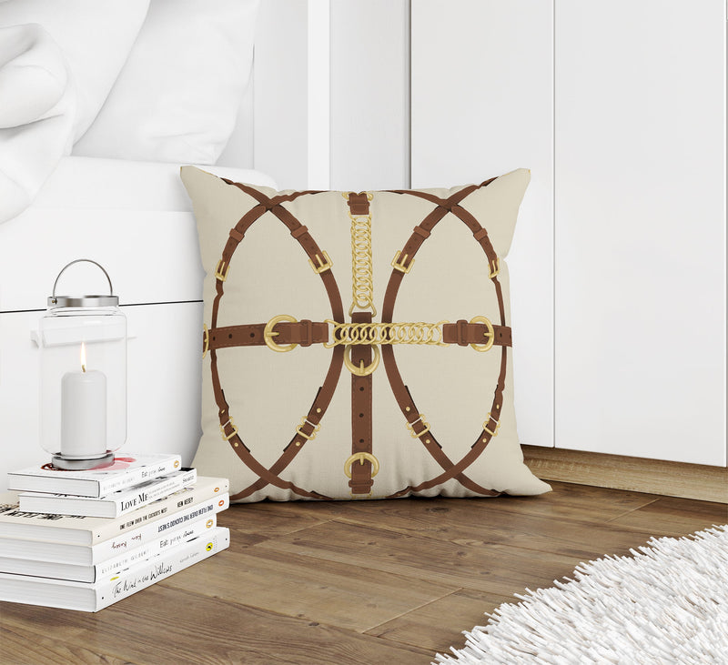 STRAP HAPPY Accent Pillow By Kavka Designs