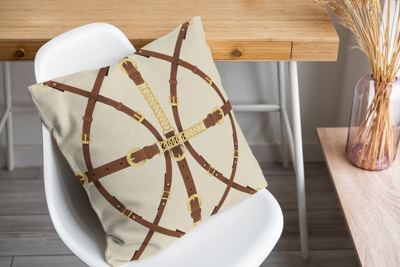 STRAP HAPPY Accent Pillow By Kavka Designs