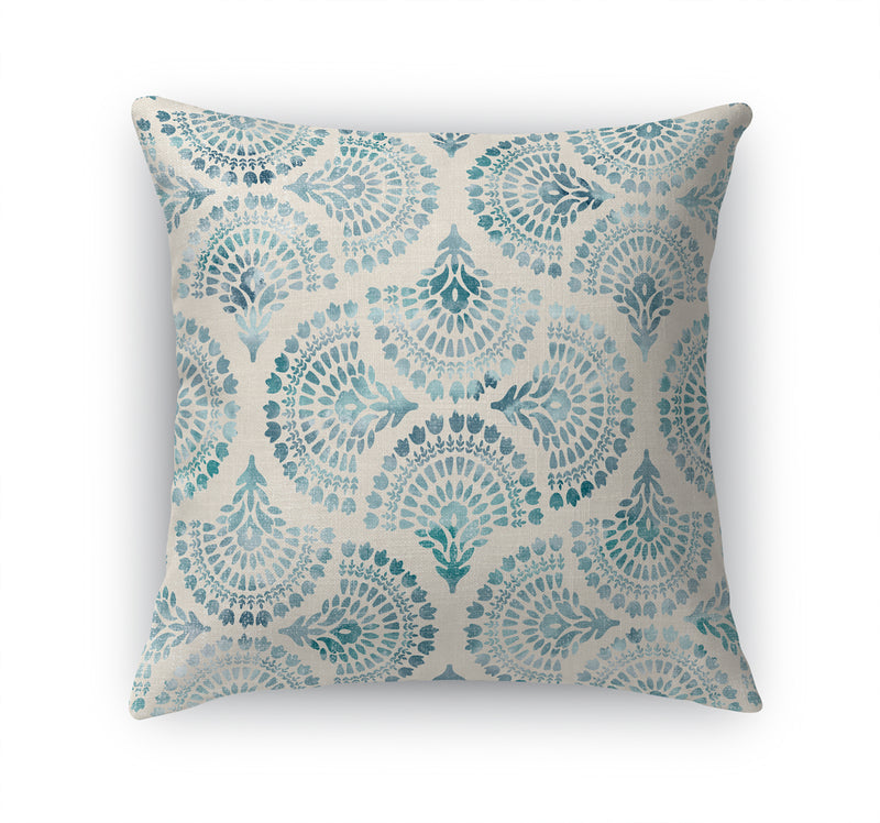 WATERCOLOR FAN  Accent Pillow By Kavka Designs