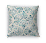 WATERCOLOR FAN  Accent Pillow By Kavka Designs