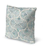 WATERCOLOR FAN  Accent Pillow By Kavka Designs