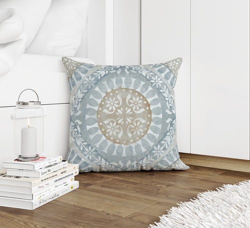 WATERCOLOR MEDALLIONS  Accent Pillow By Kavka Designs