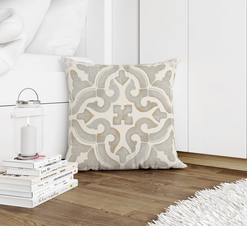 WATERCOLOR TILES Accent Pillow By Kavka Designs