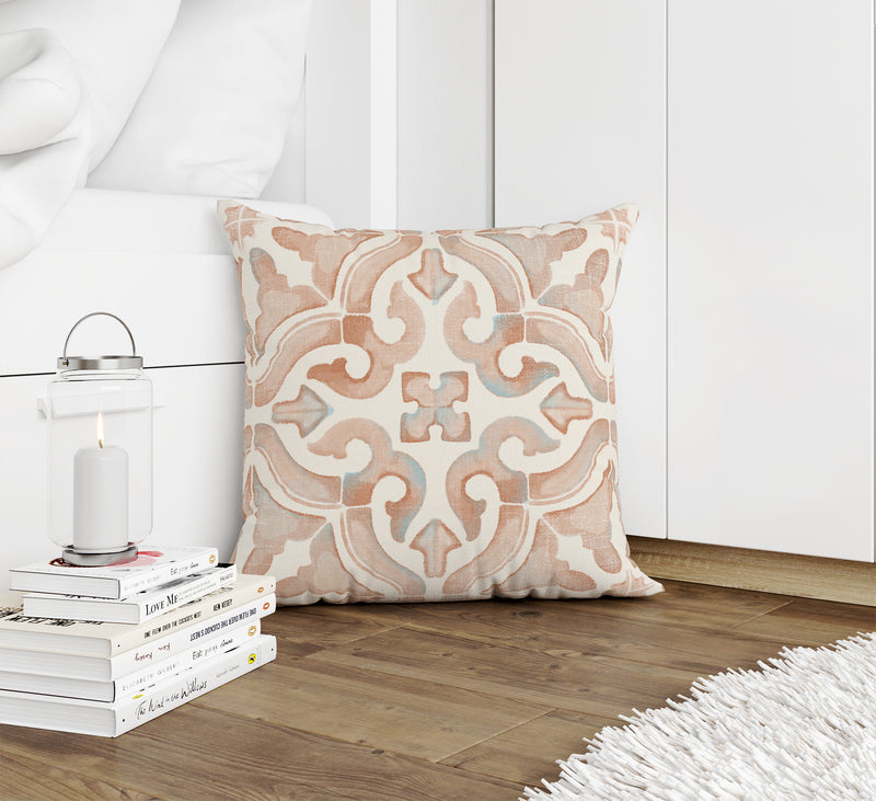 WATERCOLOR TILES Accent Pillow By Kavka Designs