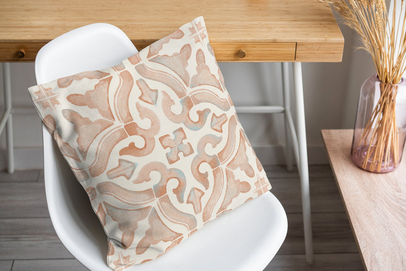 WATERCOLOR TILES Accent Pillow By Kavka Designs