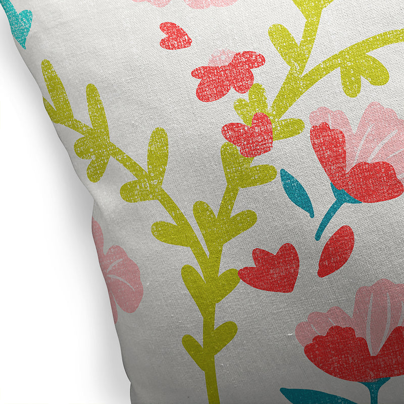 ADELAIDE FLORAL Accent Pillow By Kavka Designs