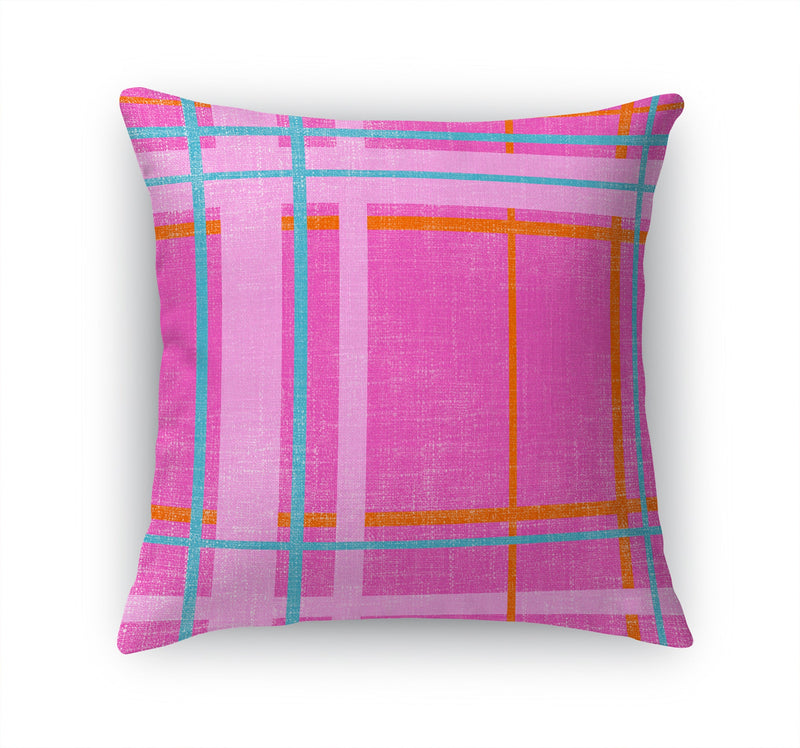 PREPPY PLAID Accent Pillow By Kavka Designs