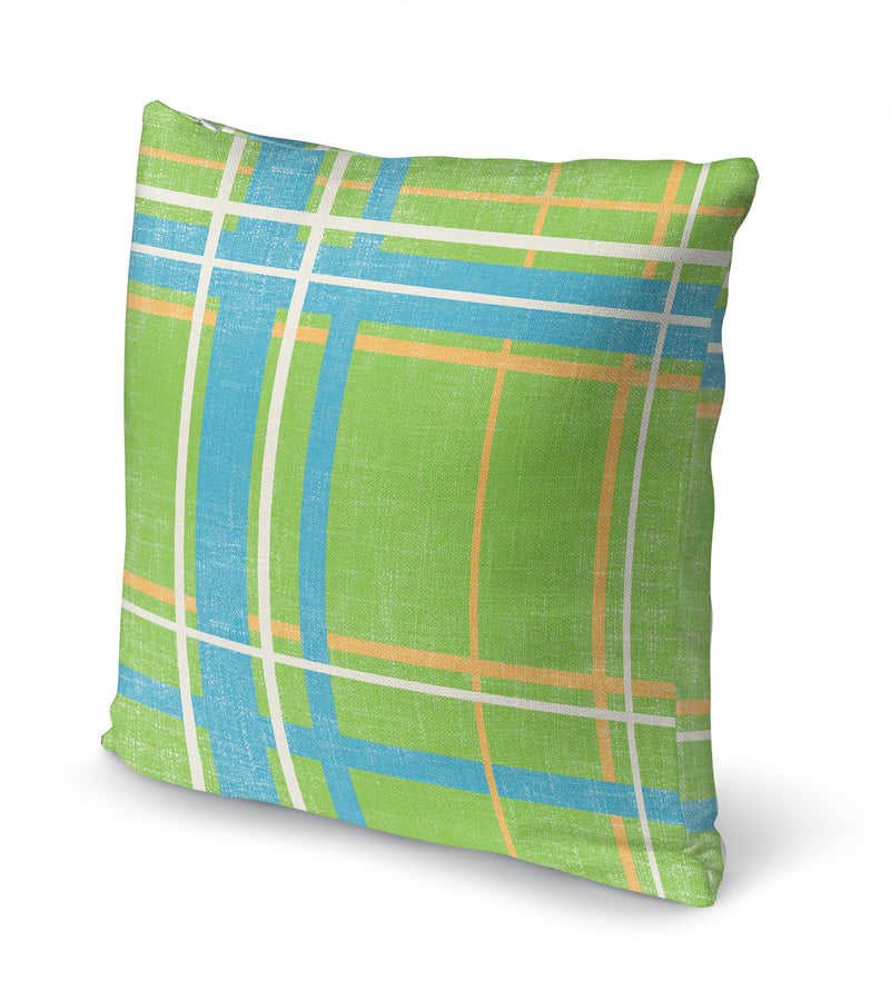 PREPPY PLAID Accent Pillow By Kavka Designs