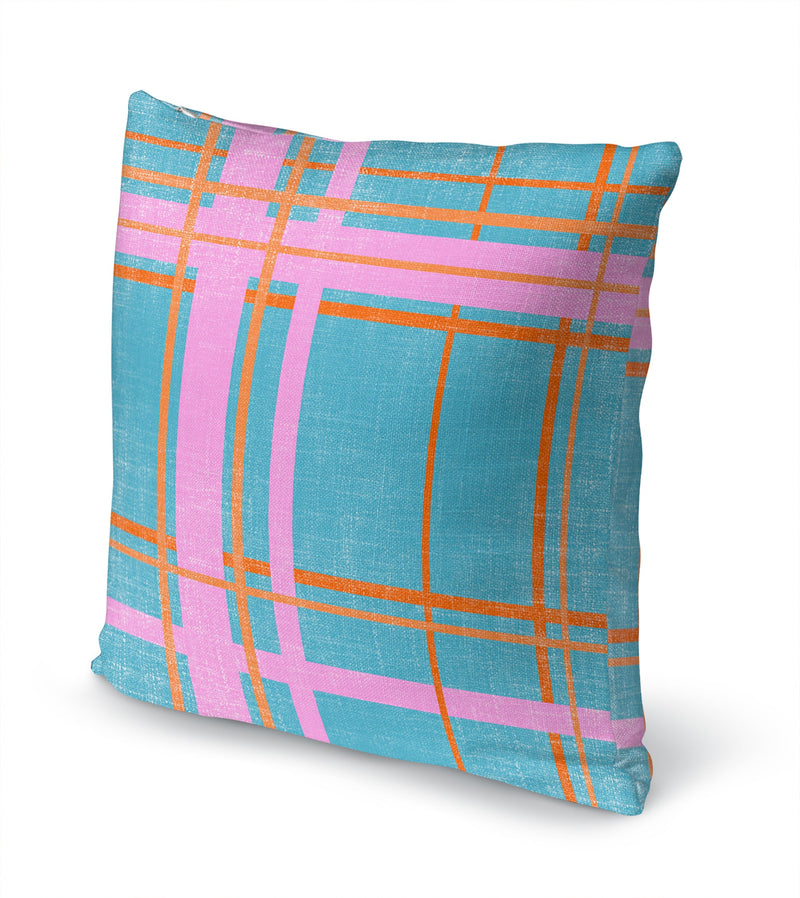 PREPPY PLAID Accent Pillow By Kavka Designs