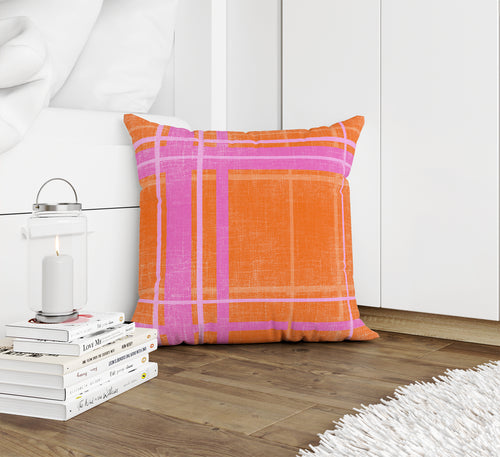 PREPPY PLAID Accent Pillow By Kavka Designs