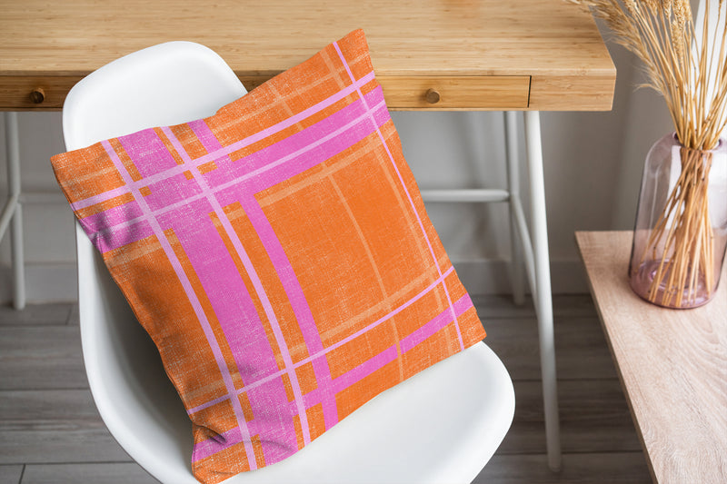 PREPPY PLAID Accent Pillow By Kavka Designs