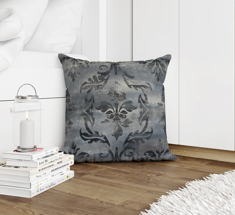 DAMASK WATERCOLOR Accent Pillow By Kavka Designs