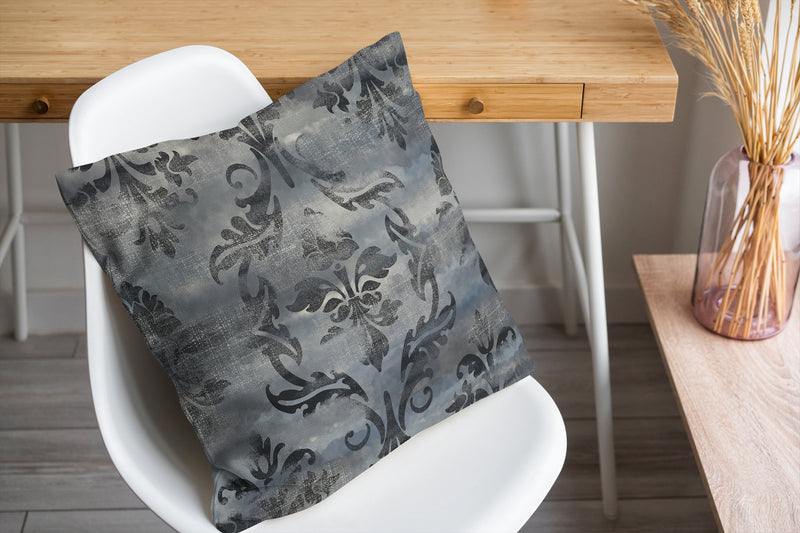 DAMASK WATERCOLOR Accent Pillow By Kavka Designs