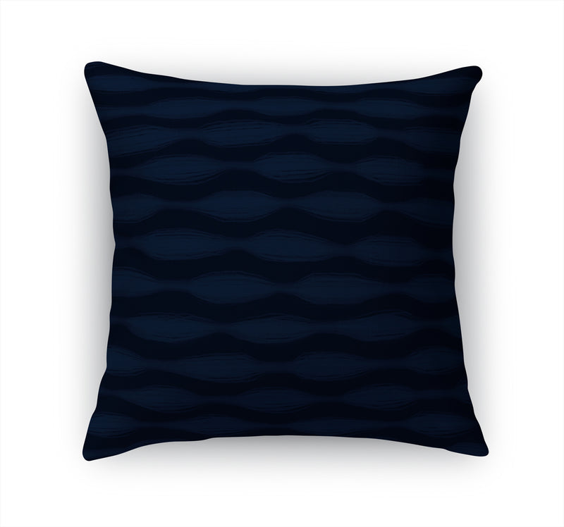 SCRATCHED WAVE Accent Pillow By Kavka Designs