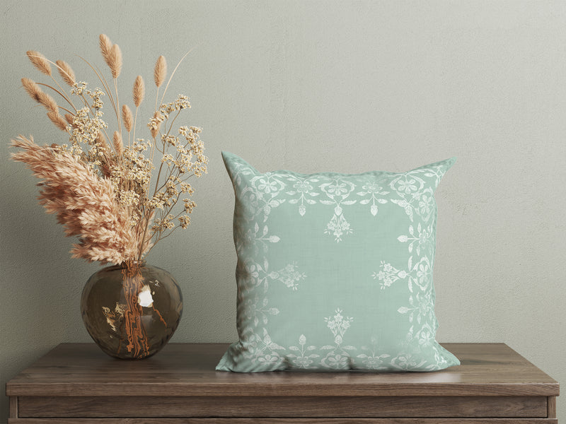 WOOD BLOCK CENTER Accent Pillow By Kavka Designs