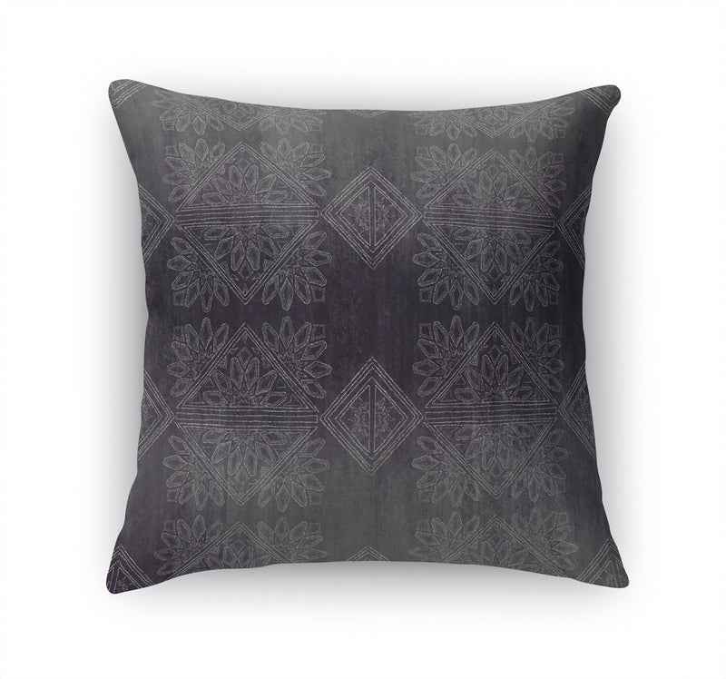 GILDA CHARCOAL Accent Pillow By Kavka Designs