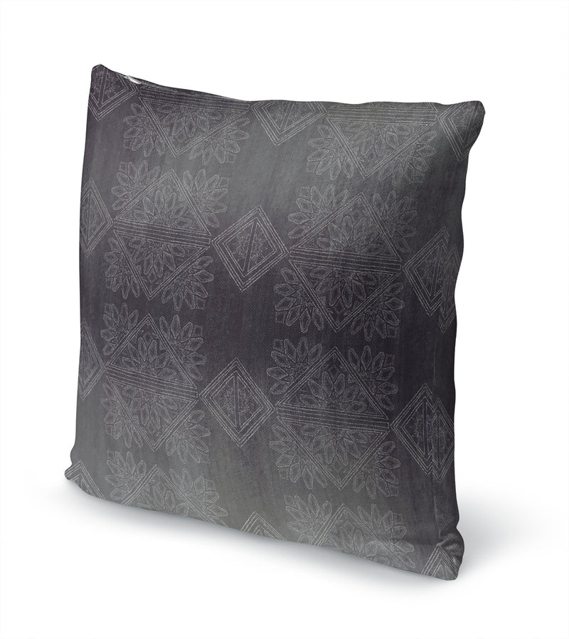 GILDA CHARCOAL Accent Pillow By Kavka Designs