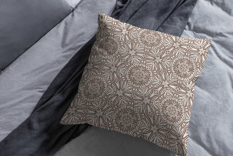 GIFFORD BROWN Accent Pillow By Marina Gutierrez