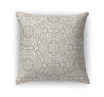 GIFFORD WARM GRAY Accent Pillow By Marina Gutierrez