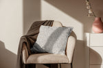 GIFFORD WARM GRAY Accent Pillow By Marina Gutierrez