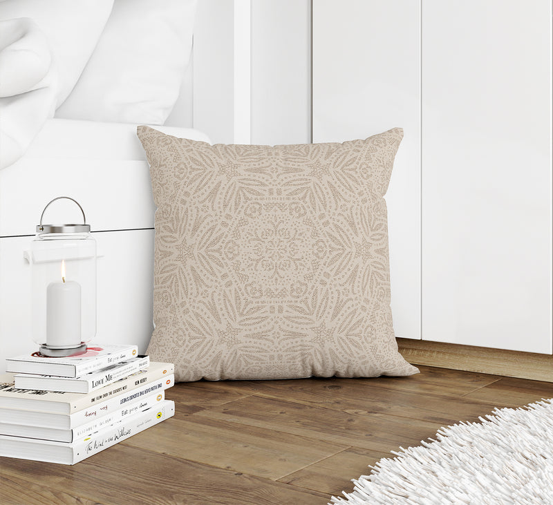 GRIFFORD BEIGE Accent Pillow By Marina Gutierrez